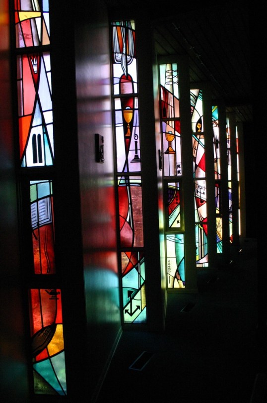 Stained glass windows